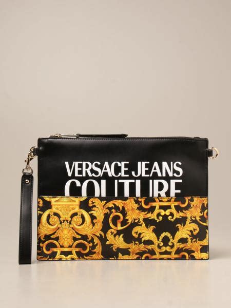 versace borsa pochette|versace borse donna.